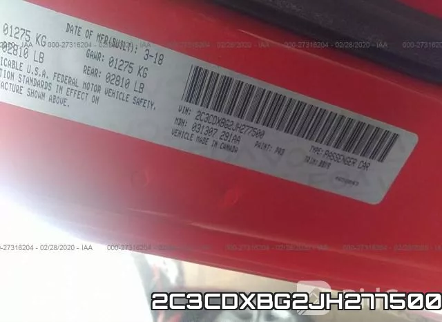 2C3CDXBG2JH277500 фото 10