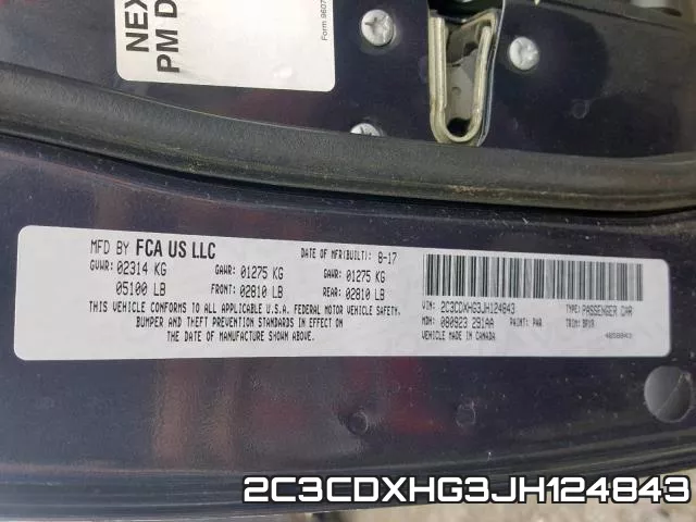 2C3CDXHG3JH124843 фото 2