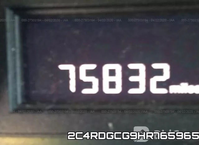 2C4RDGCG9HR765965 фото 8