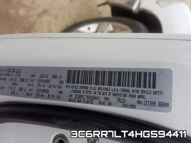 3C6RR7LT4HG594411 фото 2