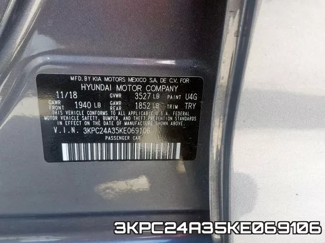 3KPC24A35KE069106 фото 2