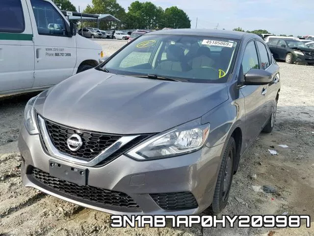 3N1AB7AP0HY209987 фото 3