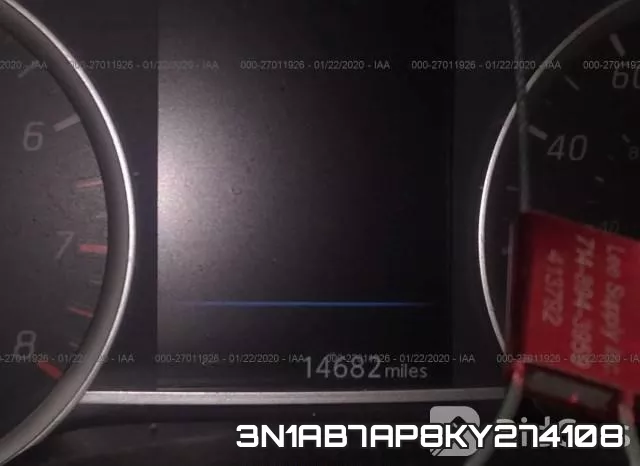 3N1AB7AP8KY274108 фото 8