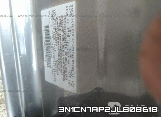 3N1CN7AP2JL808618 фото 10