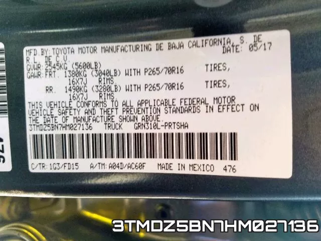 3TMDZ5BN7HM027136 фото 2