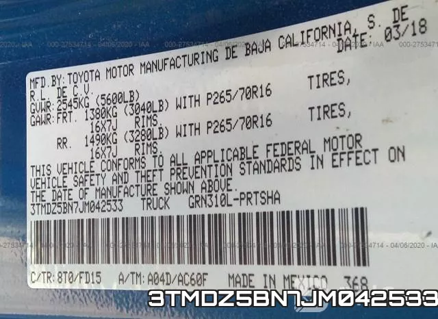 3TMDZ5BN7JM042533 фото 10