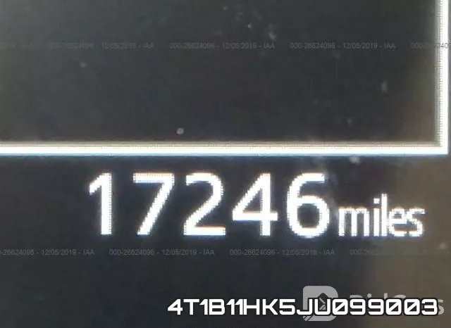 4T1B11HK5JU099003 фото 8