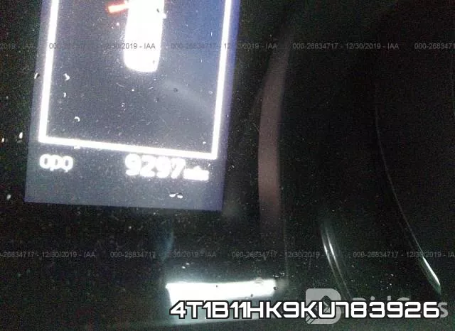 4T1B11HK9KU783926 фото 8