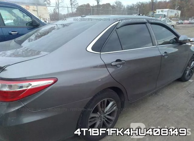 4T1BF1FK4HU408149 фото 5