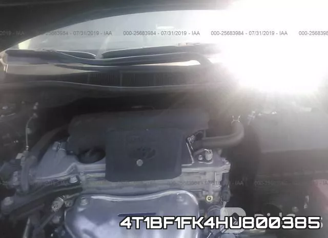 4T1BF1FK4HU800385 фото 2
