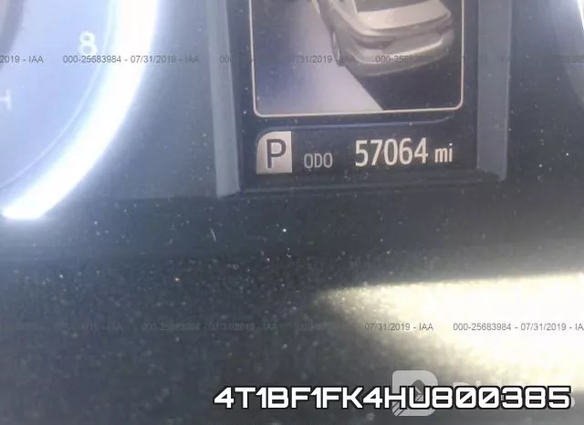 4T1BF1FK4HU800385 фото 8
