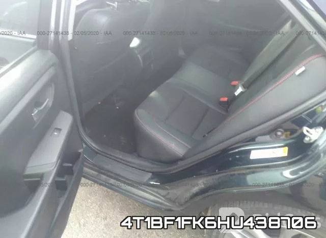 4T1BF1FK6HU438706 фото 9