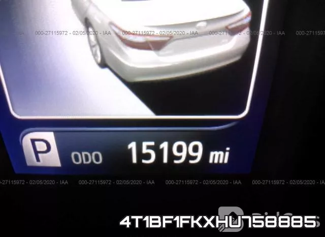 4T1BF1FKXHU758885 фото 8