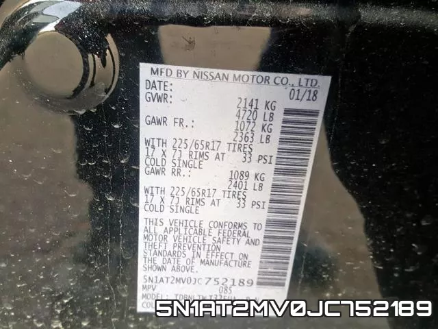 5N1AT2MV0JC752189 фото 2