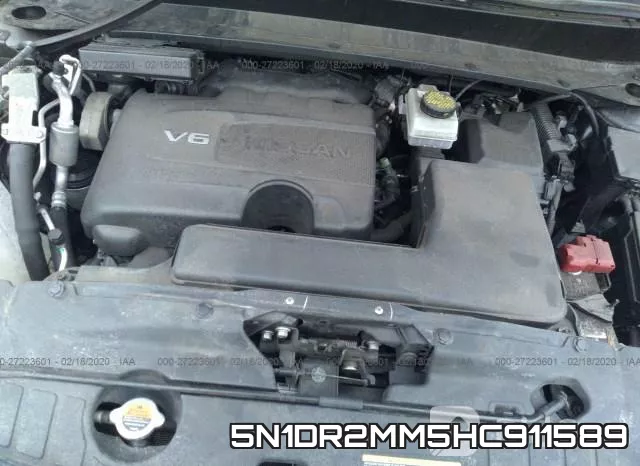 5N1DR2MM5HC911589 фото 2