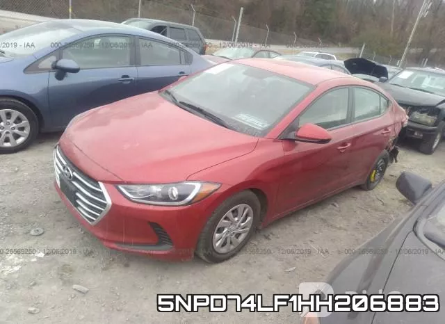 5NPD74LF1HH206883 фото 3