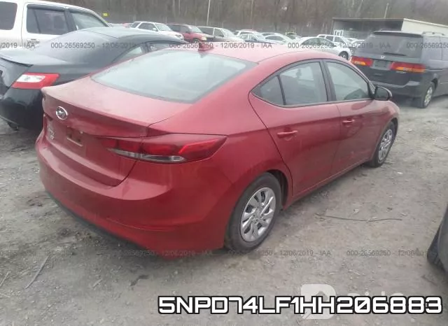 5NPD74LF1HH206883 фото 5