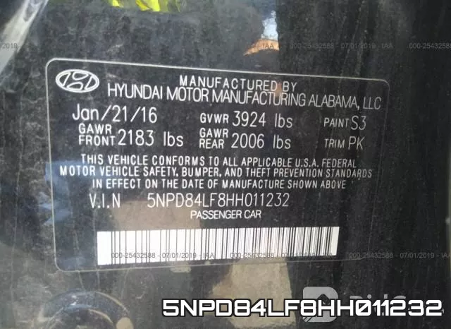 5NPD84LF8HH011232 фото 10