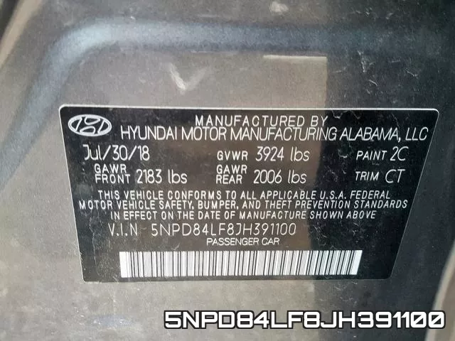 5NPD84LF8JH391100 фото 2