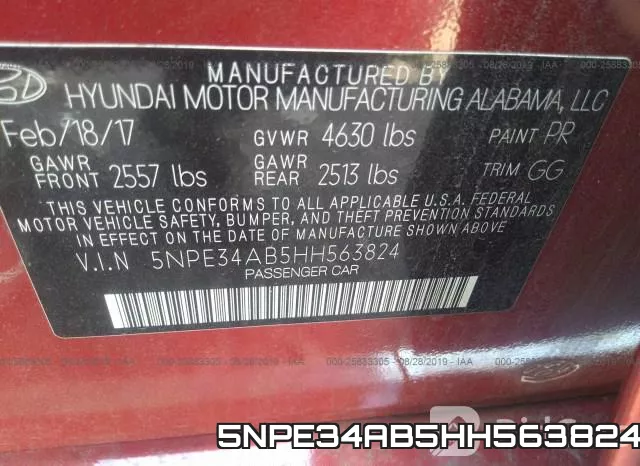 5NPE34AB5HH563824 фото 10
