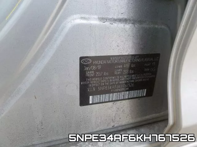 5NPE34AF6KH767526 фото 2
