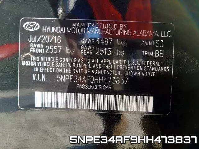 5NPE34AF9HH473837 фото 2