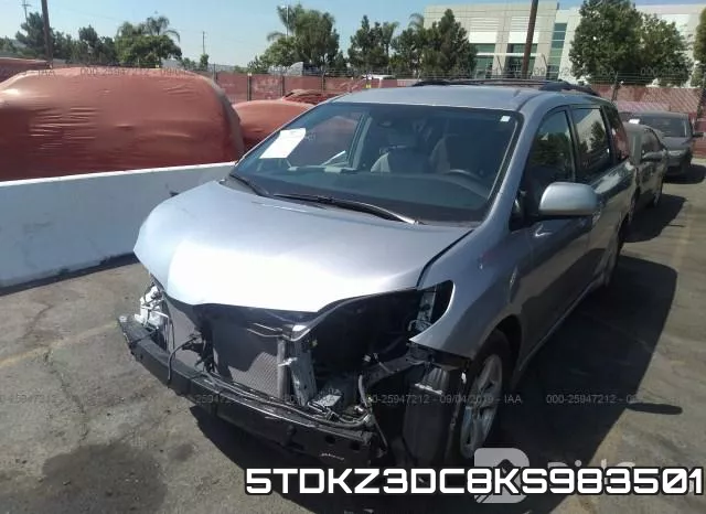 5TDKZ3DC8KS983501 фото 3