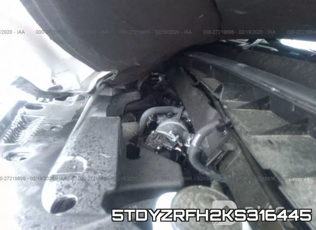 5TDYZRFH2KS316445 фото 2