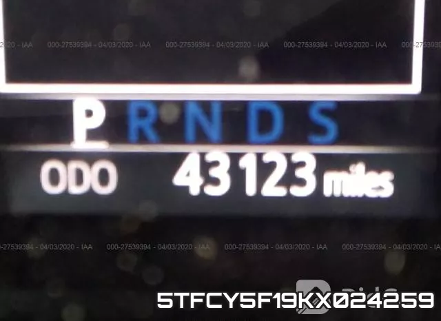 5TFCY5F19KX024259 фото 8