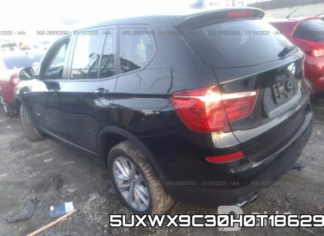 5UXWX9C30H0T18629 фото 4