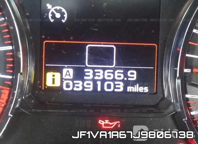 JF1VA1A67J9806738 фото 8