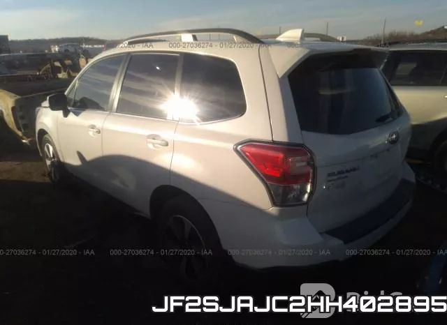 JF2SJAJC2HH402895 фото 4