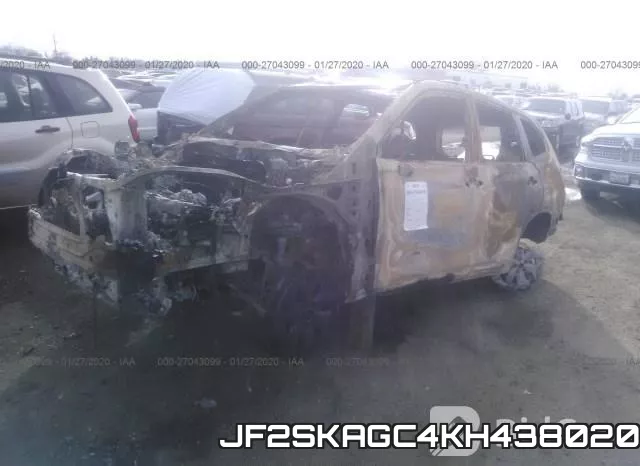 JF2SKAGC4KH438020 фото 3