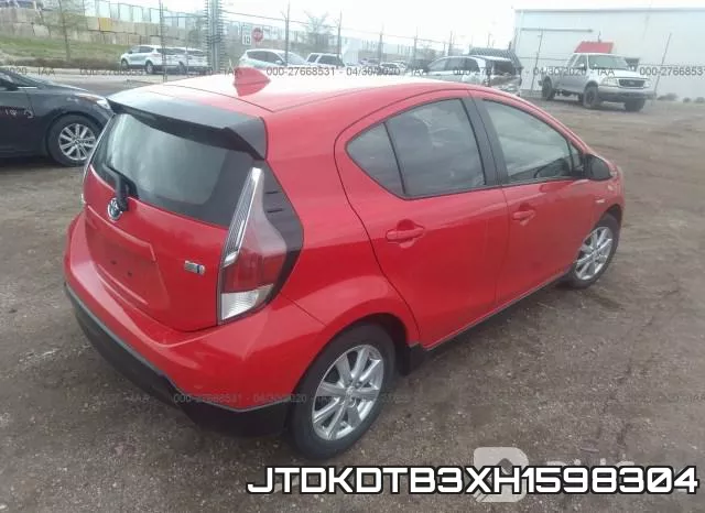 JTDKDTB3XH1598304 фото 5