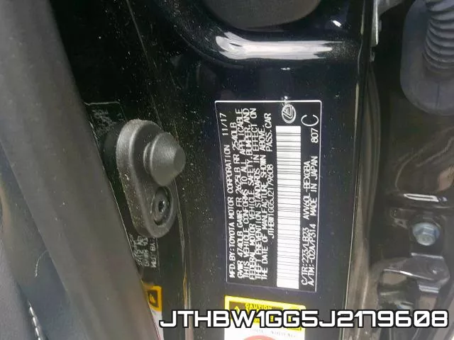 JTHBW1GG5J2179608 фото 2