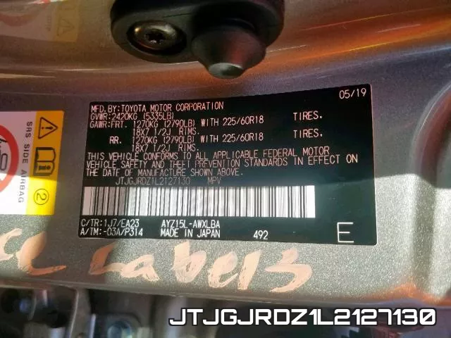 JTJGJRDZ1L2127130 фото 2