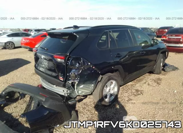 JTMP1RFV6KD025743 фото 5