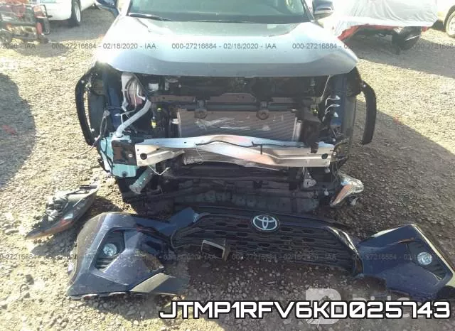 JTMP1RFV6KD025743 фото 7