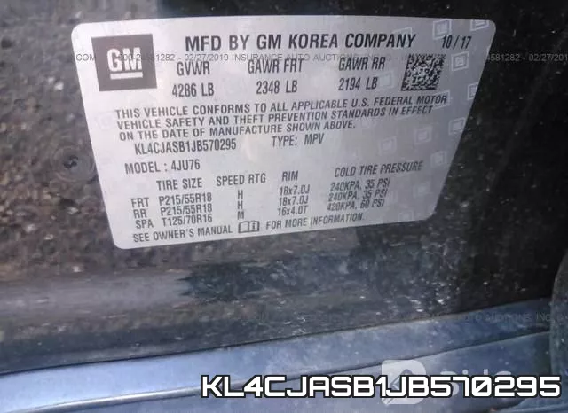 KL4CJASB1JB570295 фото 10