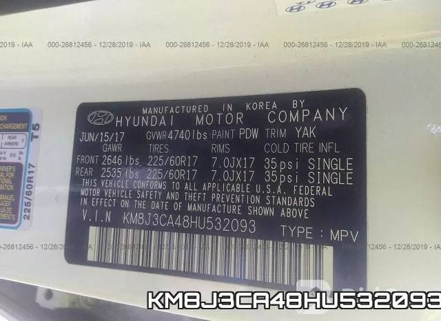KM8J3CA48HU532093 фото 10