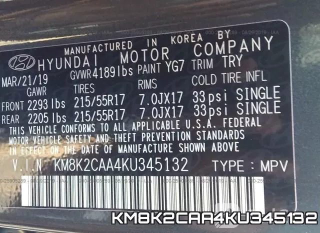 KM8K2CAA4KU345132 фото 10