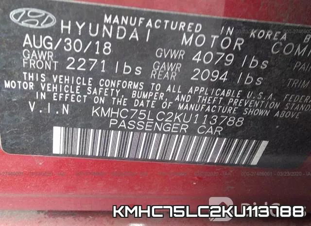 KMHC75LC2KU113788 фото 10