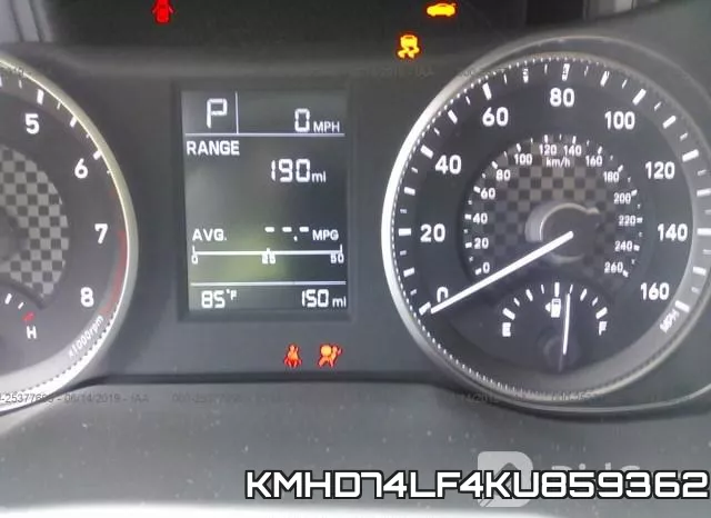 KMHD74LF4KU859362 фото 8