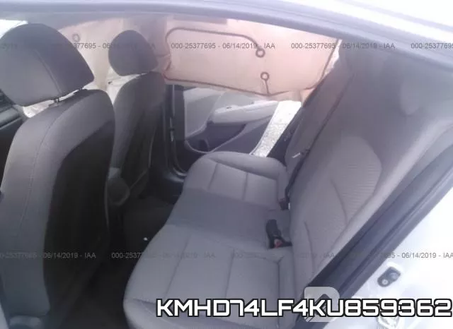 KMHD74LF4KU859362 фото 9