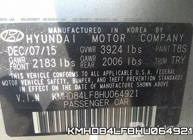 KMHD84LF8HU064921 фото 10