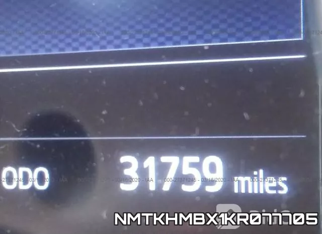 NMTKHMBX1KR077705 фото 8