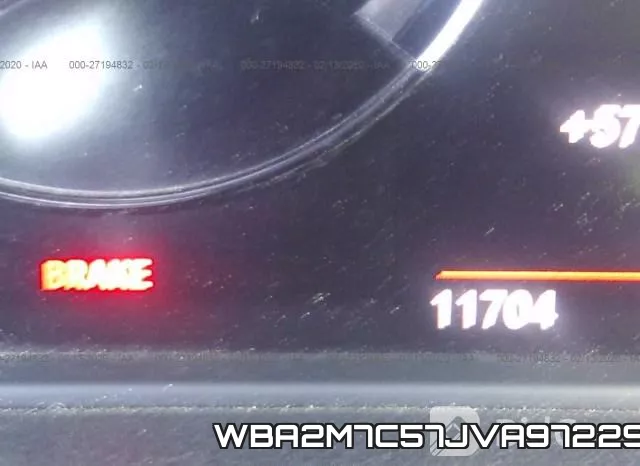 WBA2M7C57JVA97229 фото 8