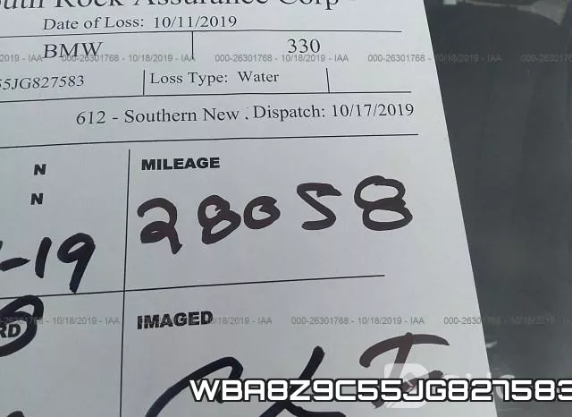 WBA8Z9C55JG827583 фото 8
