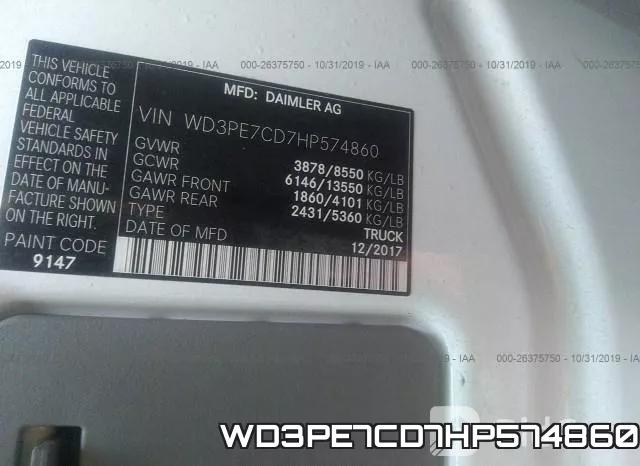 WD3PE7CD7HP574860 фото 10