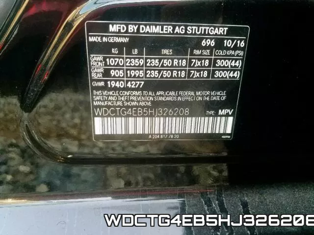 WDCTG4EB5HJ326208 фото 2